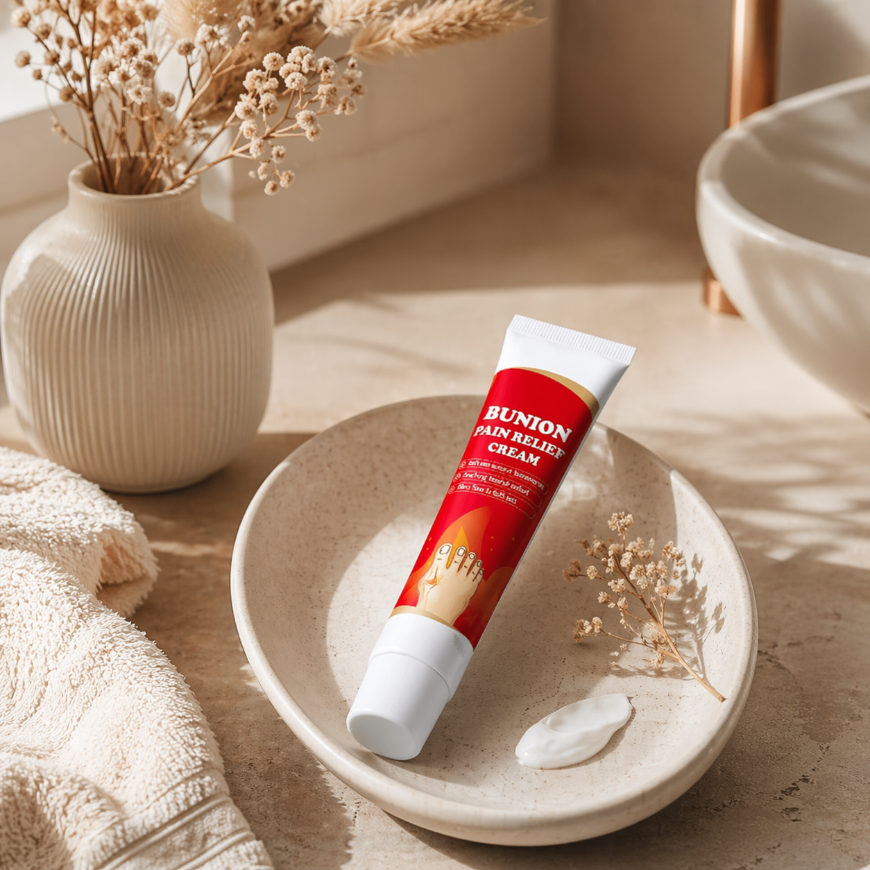 Stella Bunion Relief Cream Soothes Stiffness Daily Comfort