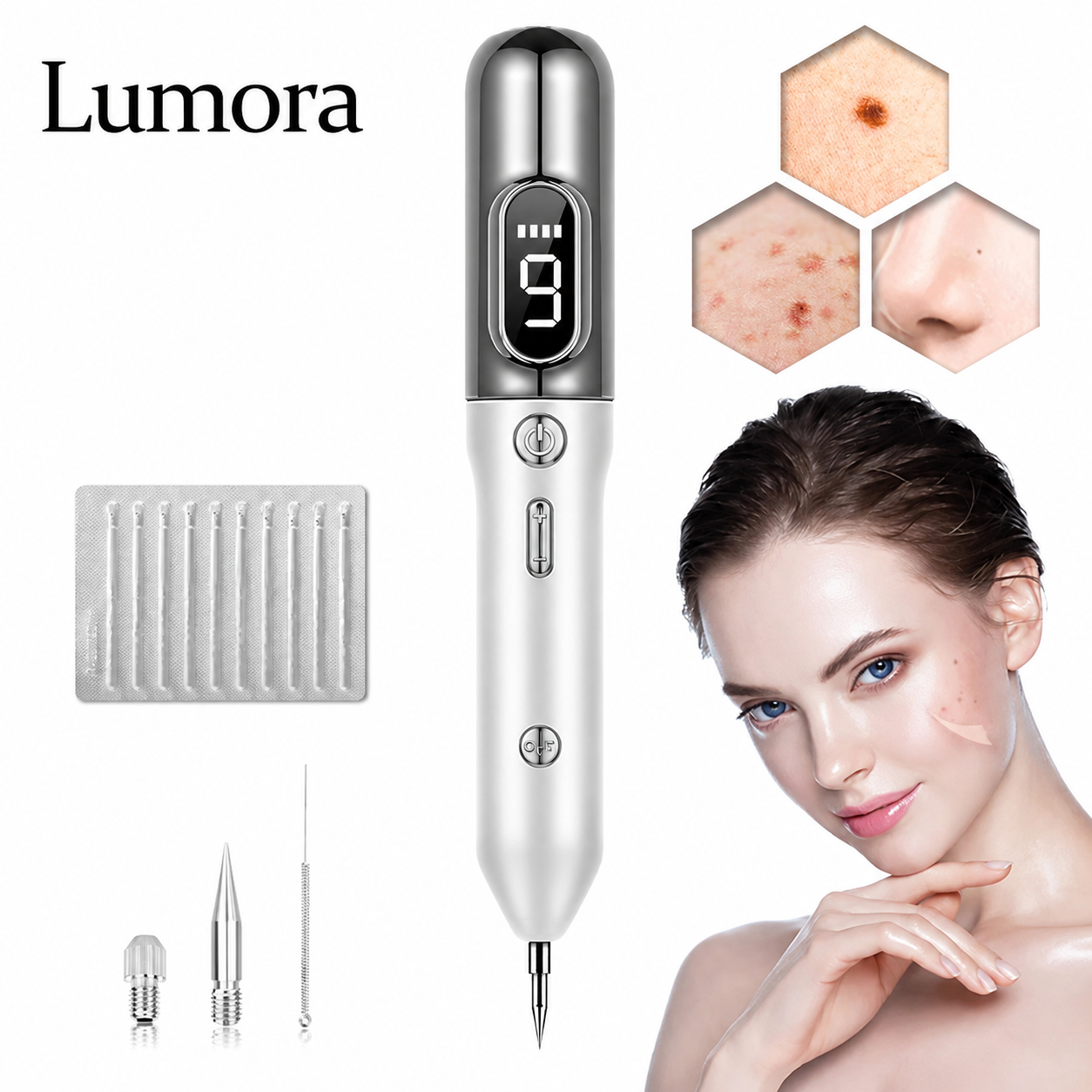 Abigail Plasma Spot Pen Precision Care, Smooth Skin, USB