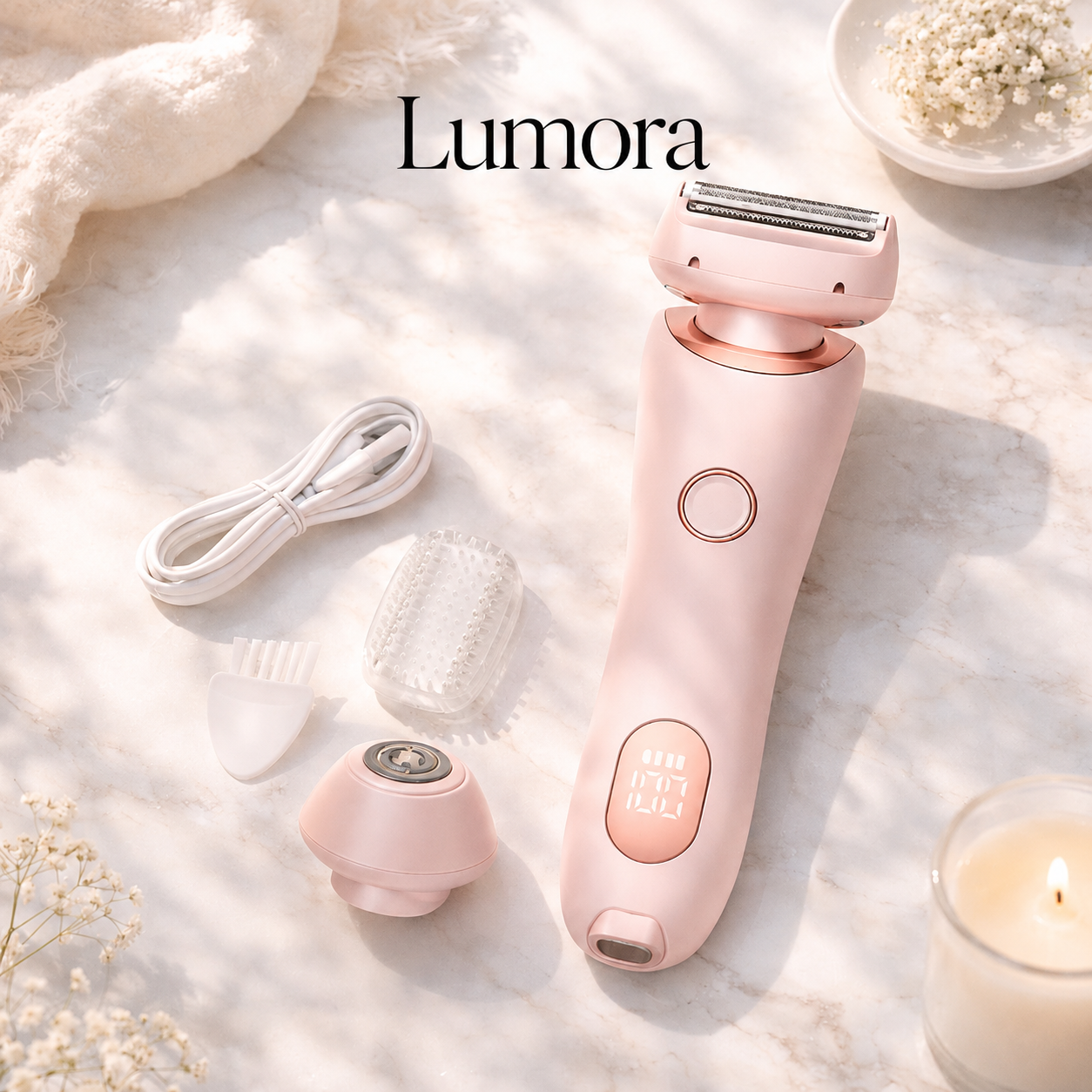 Aurelle Glide Razor Smooth Skin, Less Irritation, Ergonomic