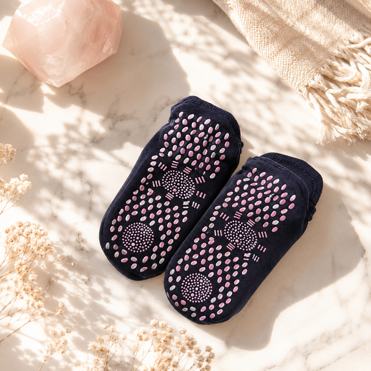 Jeah Self Heating Socks Warm Feet, Cozy Relief, Tourmaline