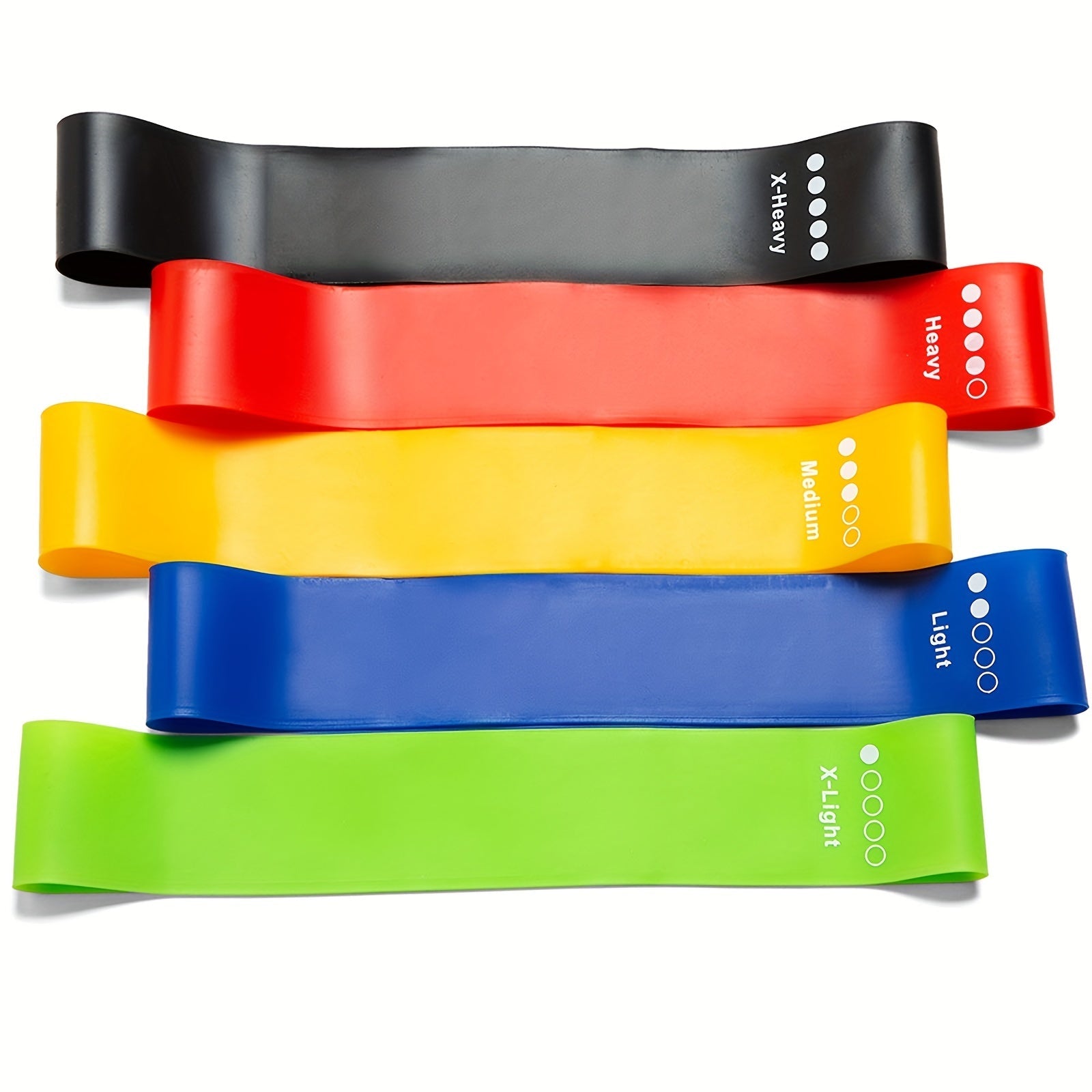 Ivahna Resistance Bands Tone, Sculpt, 5 Piece Set