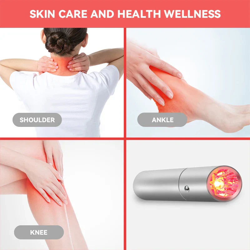Geneviev Healuxe Light Therapy Pen Pain Relief, Glow, Infrared