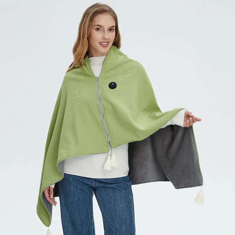 Portia Heated Blanket Warm Comfort Easy Control 3 Heat Modes