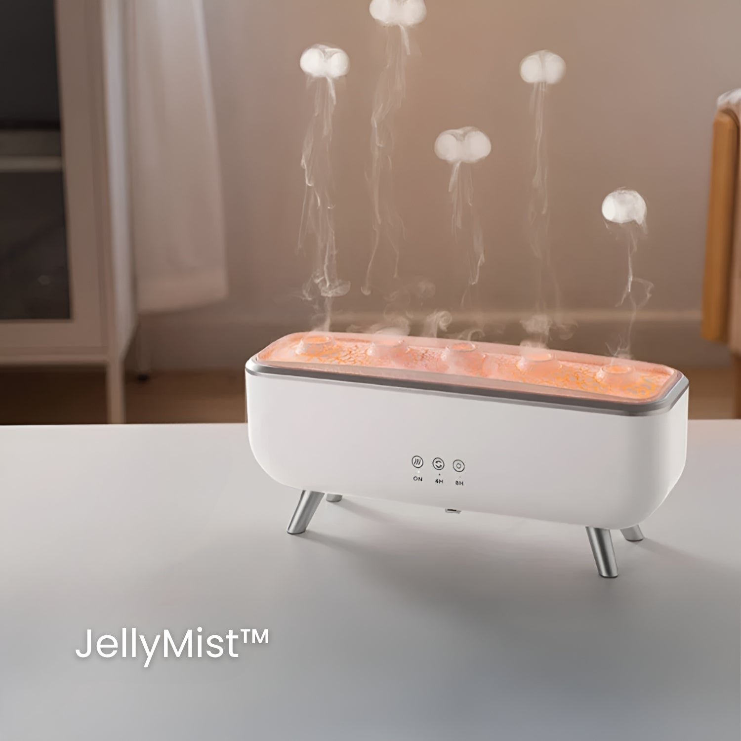 Arianna Aroma Diffuser Calm Mist, LED Glow, Remote