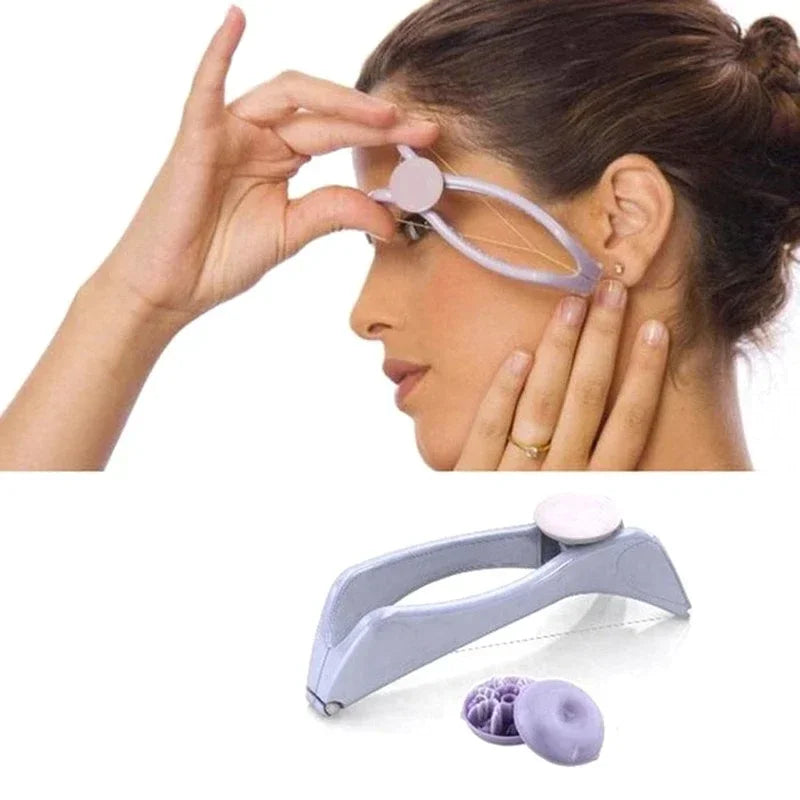 Silque Twist Facial Hair Remover Smooth Skin, Less Irritation, Portable