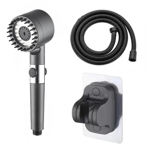 Lexine Shower Head Filtered Rinse, Scalp Massage, 3 Modes