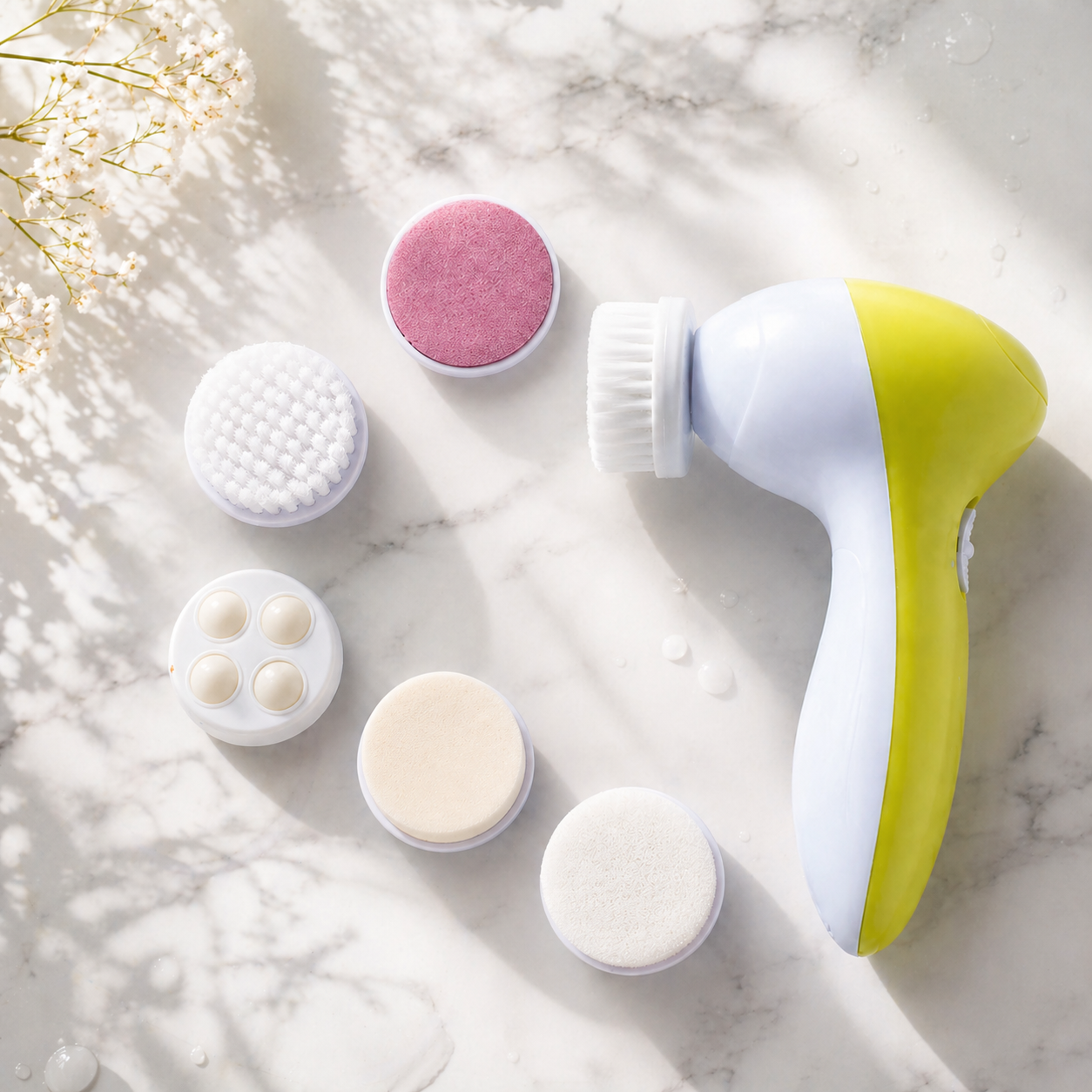 Carla Facial Cleansing Brush Deep Pore Cleanse 5 In 1