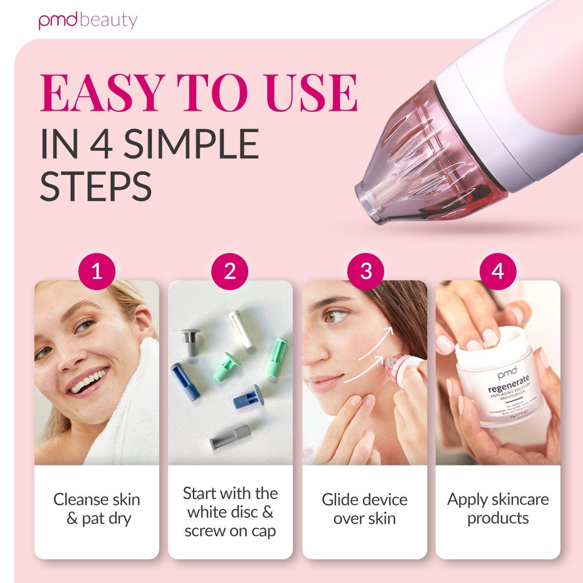 Kyla Microdermabrasion Device Smooth Glow Exfoliating Suction