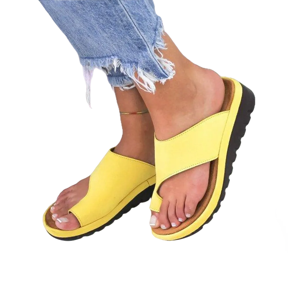 Lavinia Orthopedic Wedge Slides Arch Support, Comfort, Grip