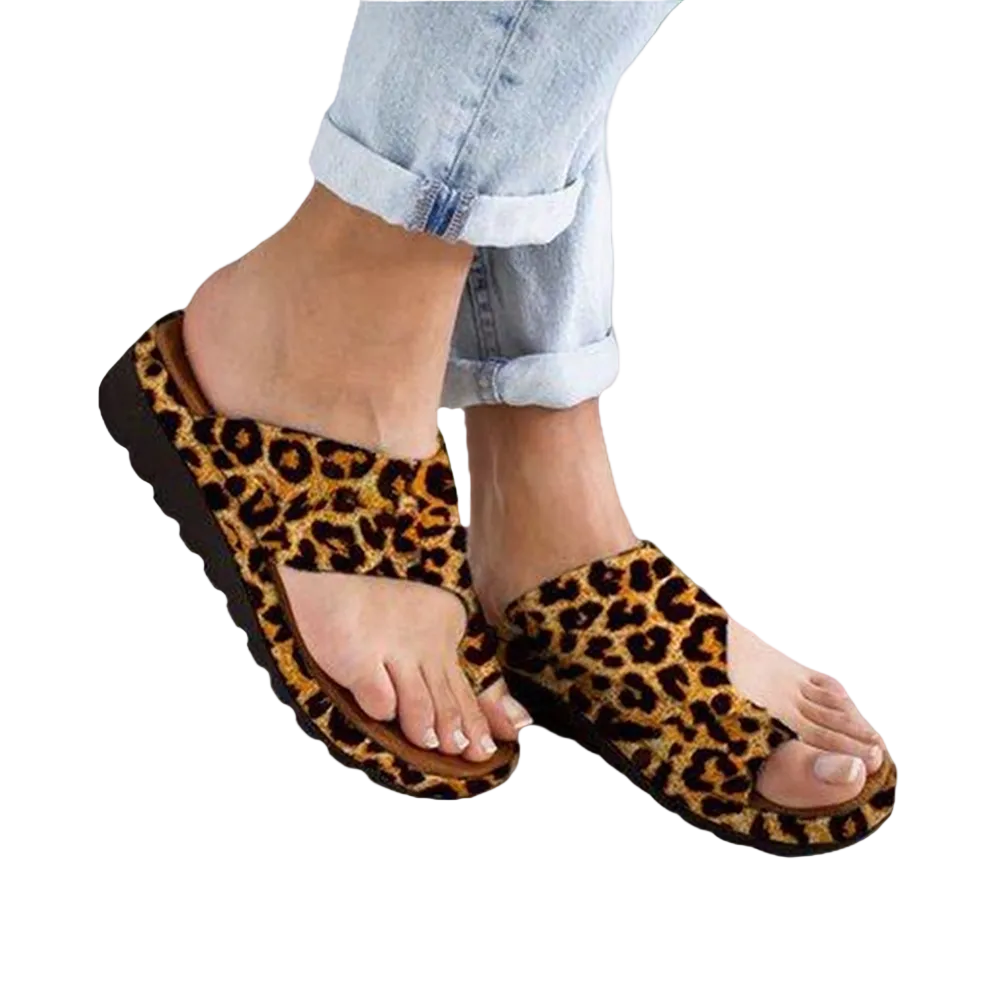 Lavinia Orthopedic Wedge Slides Arch Support, Comfort, Grip
