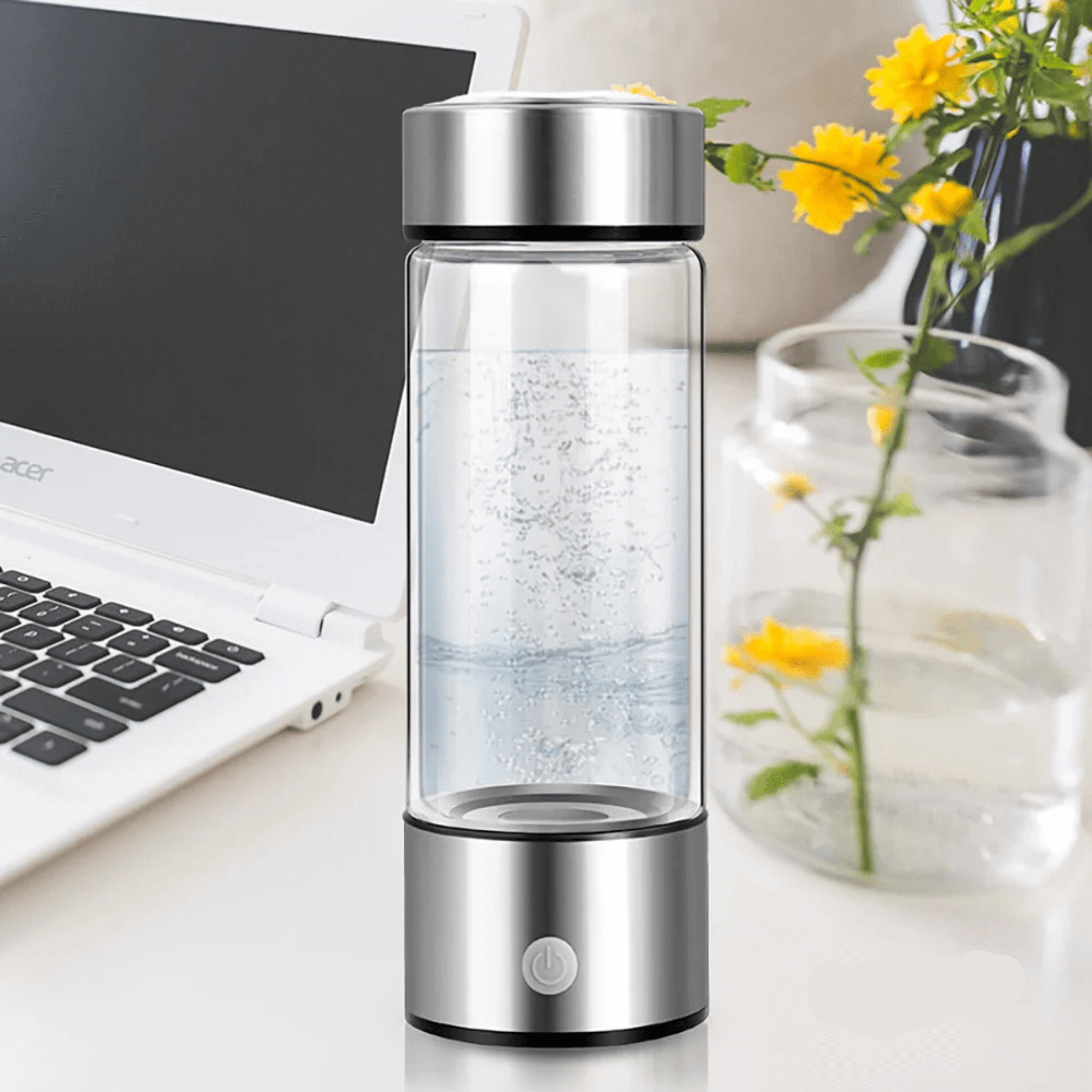 Elena Hydrogen Water Bottle Energy Focus USB