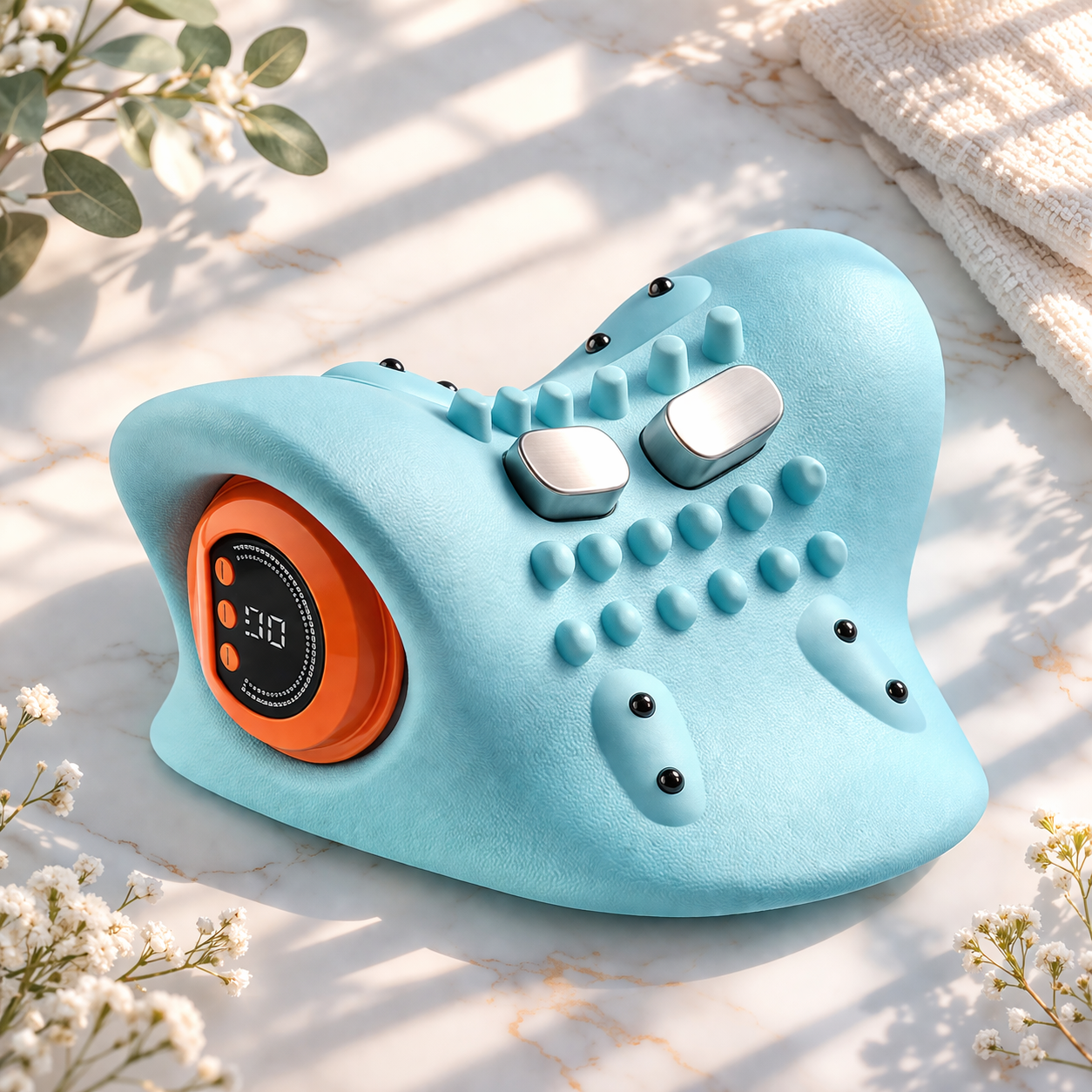 Avianna Heated Neck Massager Deep Relief Shiatsu Heat Control
