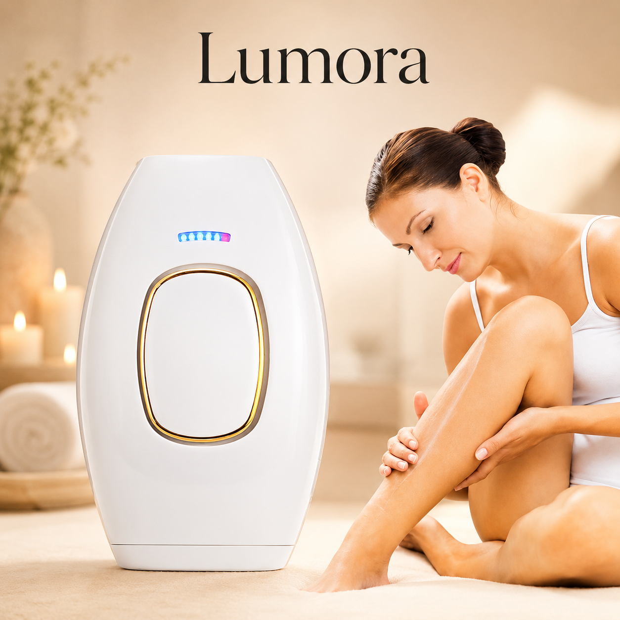 Malia IPL Hair Remover Smoother Skin, Less Regrowth, At Home