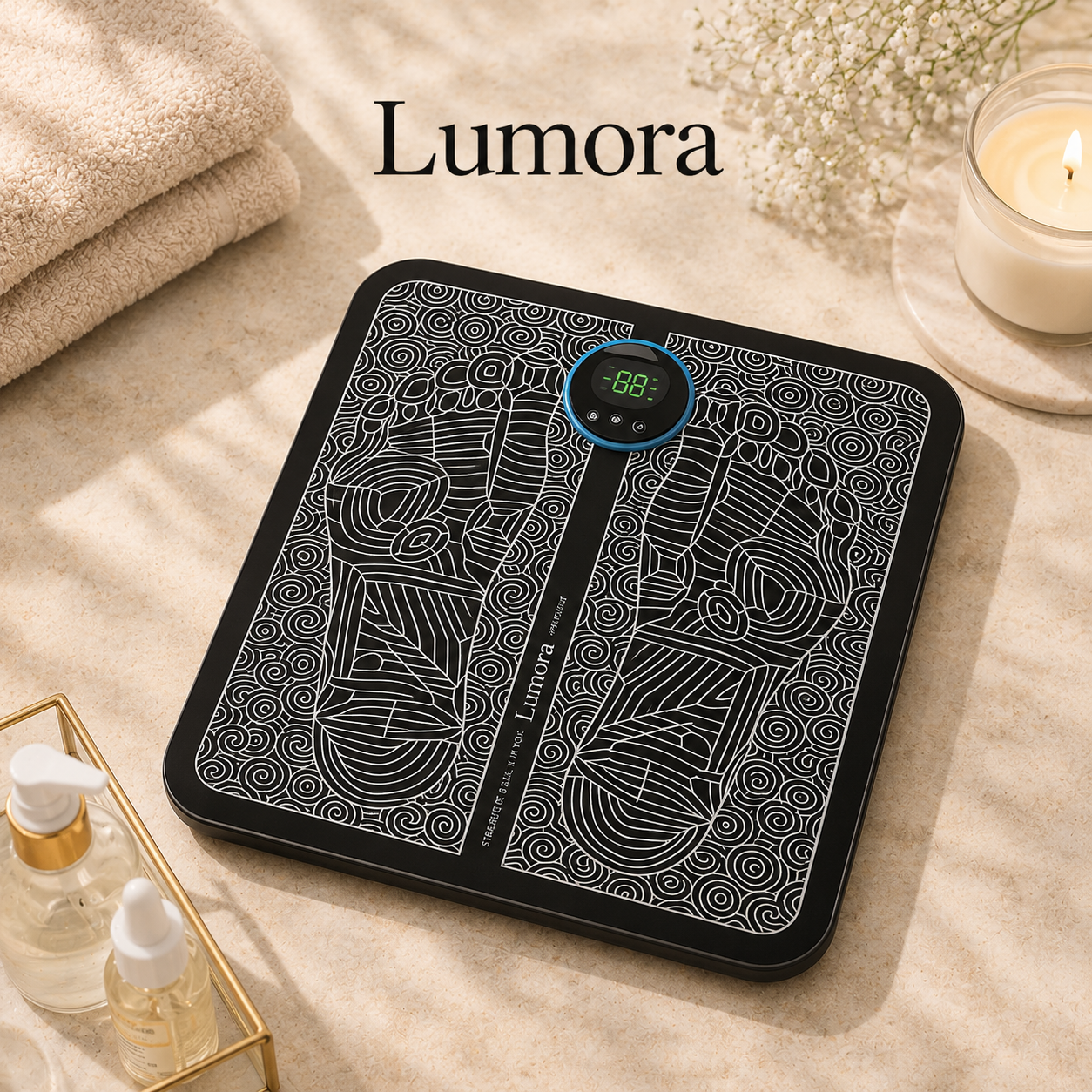 Natalia EMS Foot Massager Soothe Tension, Recharge, Portable