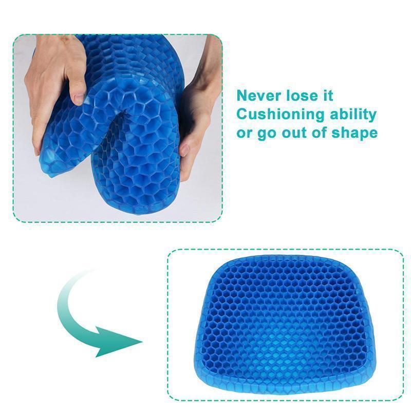 Karylle Jelly Seat Cushion Cool Comfort, Pressure Relief, Honeycomb