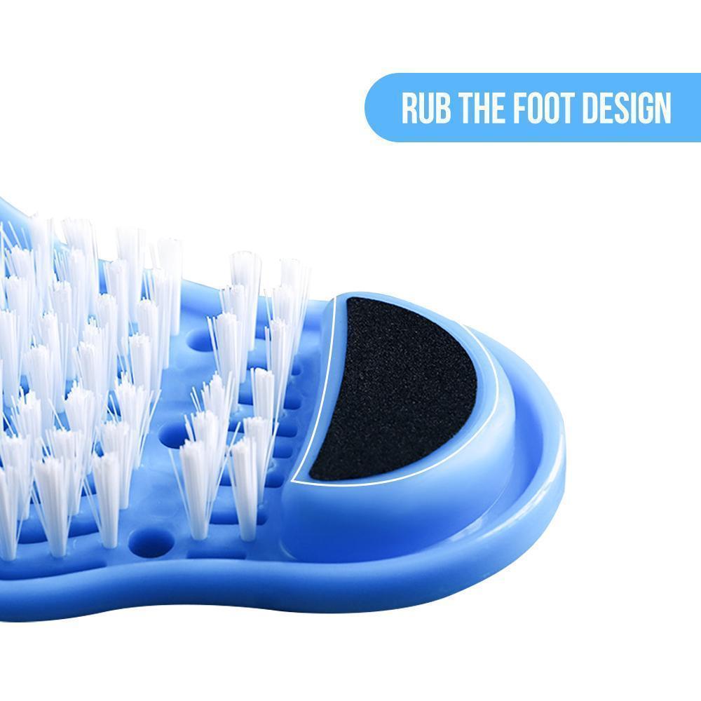 Dara Foot Scrubber Smooth Heels, Easy Shower Spa, Suction Mat