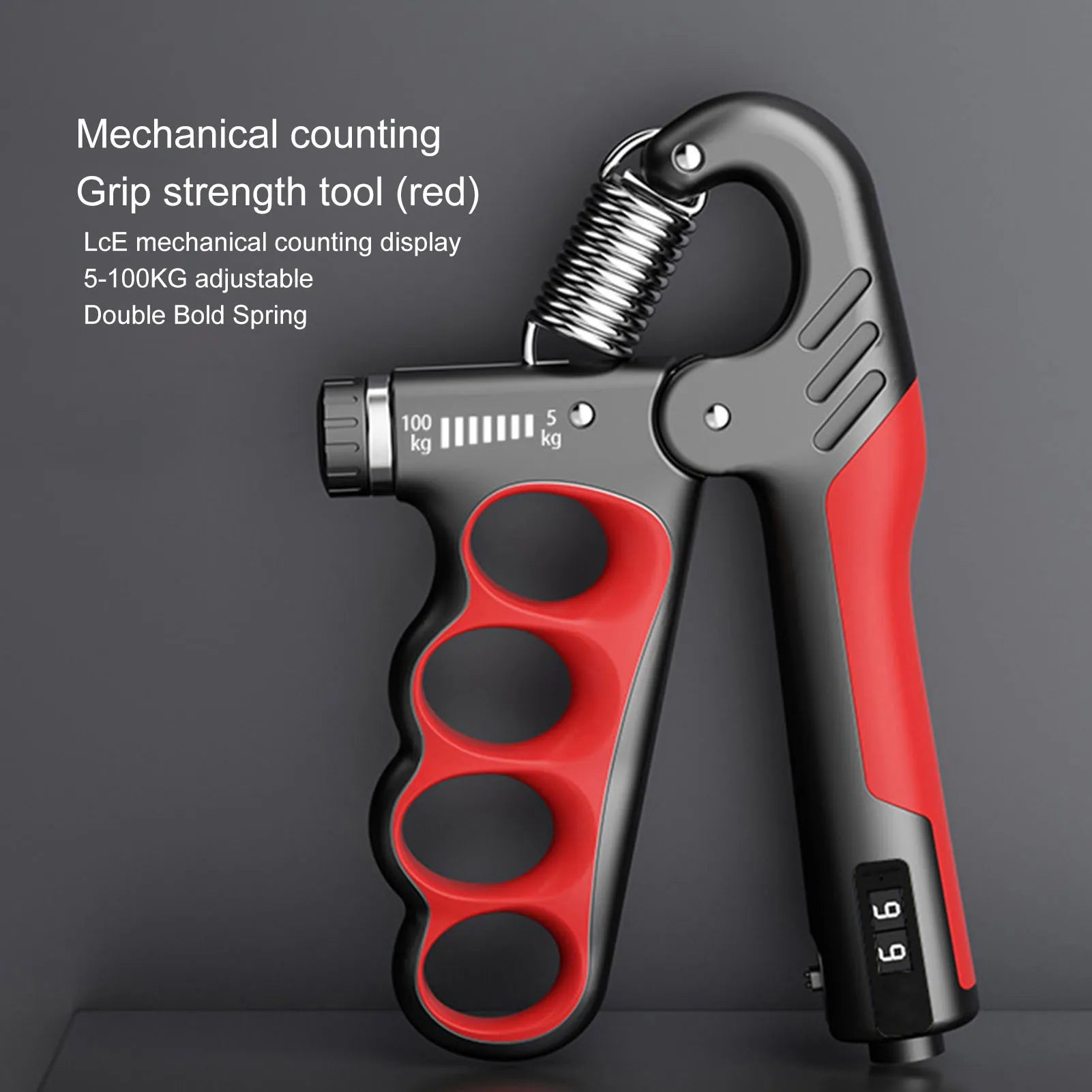 Shyrelle Grip Strength Trainer Strong Forearms Rep Counter