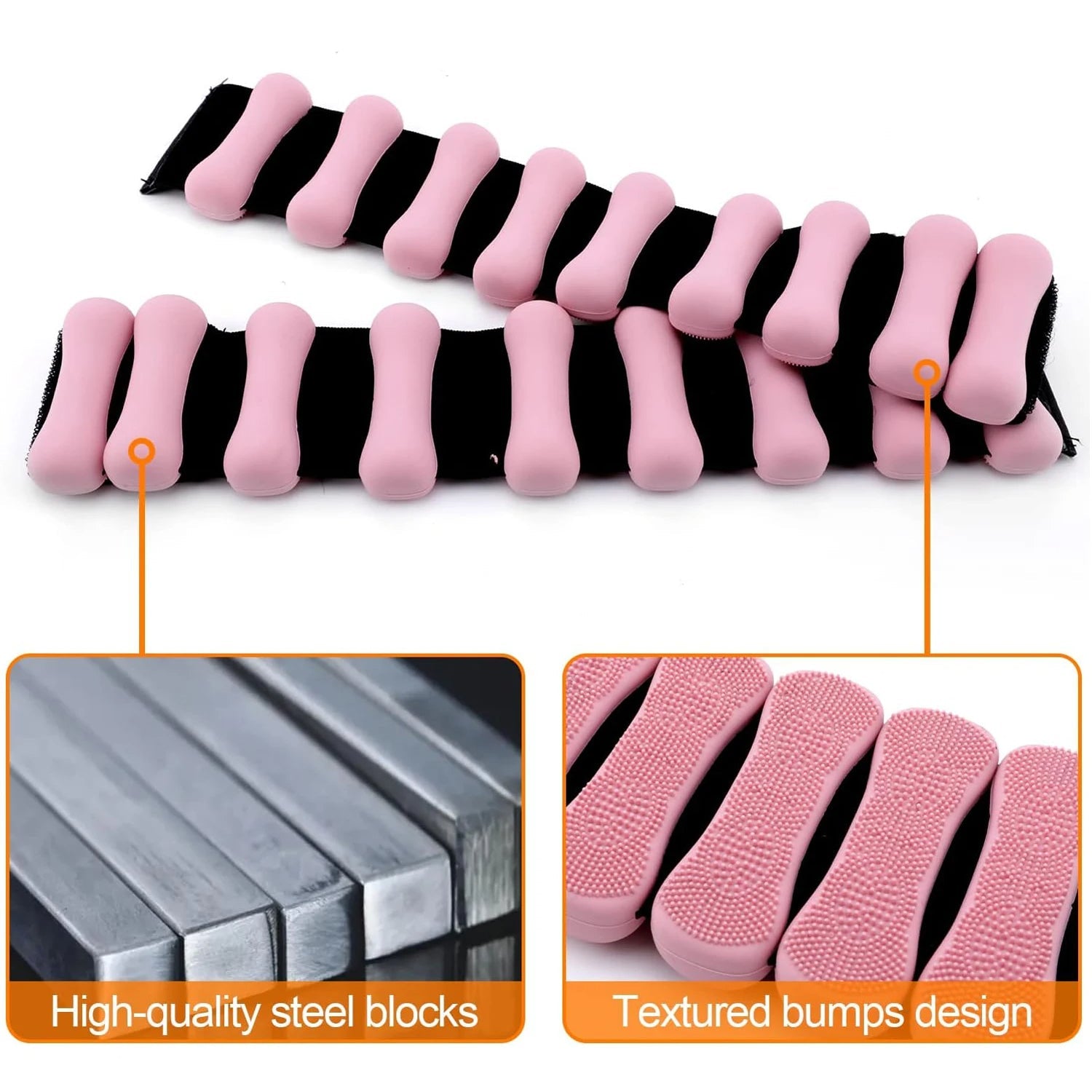 Angeline Wrist Ankle Weights Tone, Sculpt, Silicone