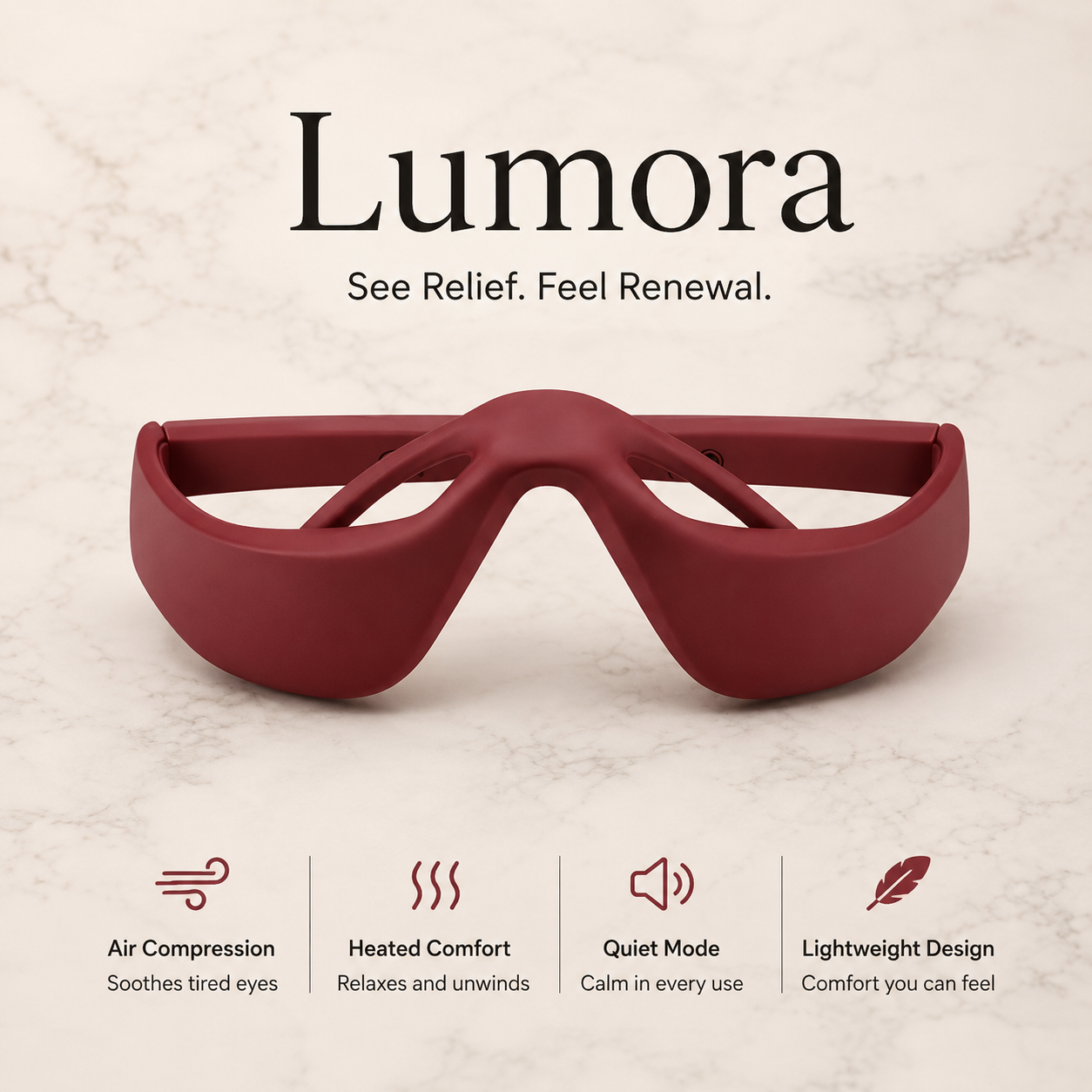 Luna Eye Relief Massager