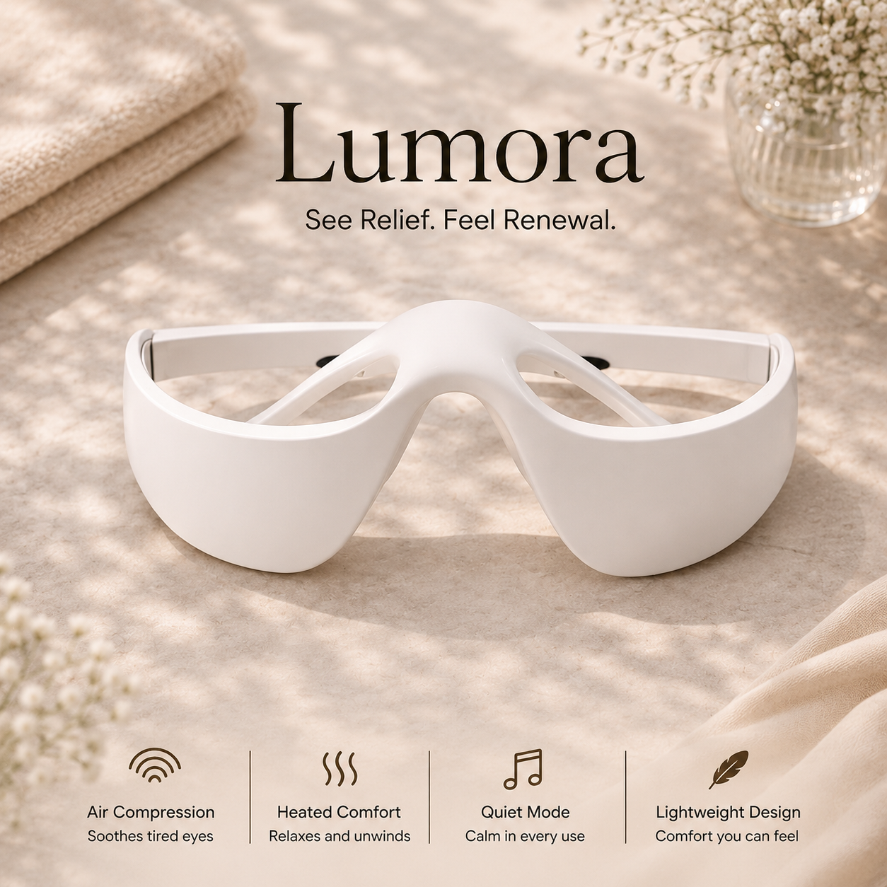 Luna Eye Relief Massager