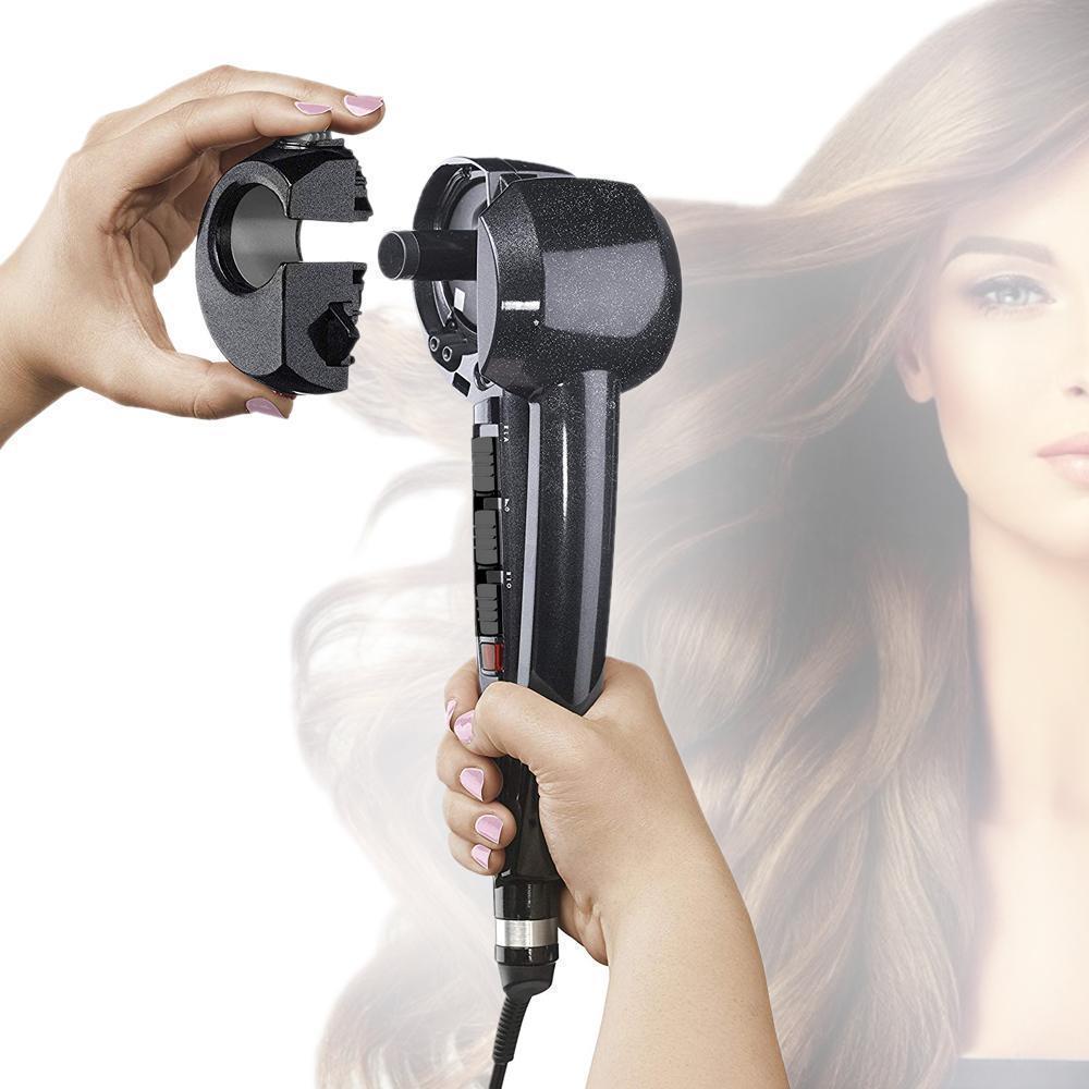 Angie Auto Rotating Hair Curler Shine, Volume, Ceramic