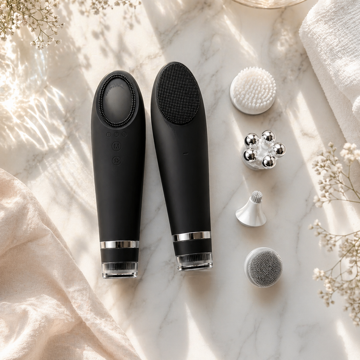 Cherryline 4 In 1 Facial Cleansing Brush Daily Glow Sonic