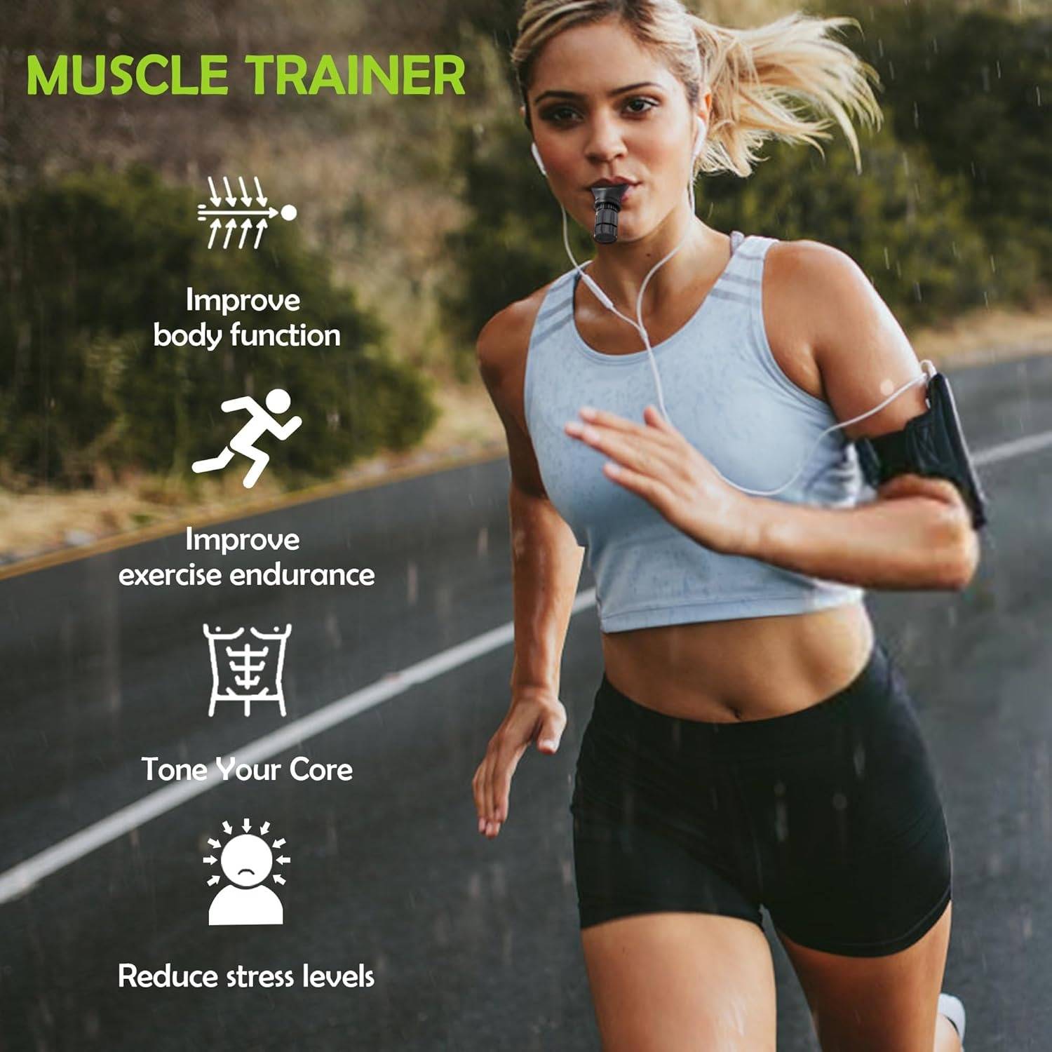 Shaina Breathing Trainer Improves Lung Capacity Boosts