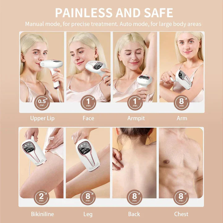 Viviane IPL Hair Remover Smooth Skin Fast 5 Level Device