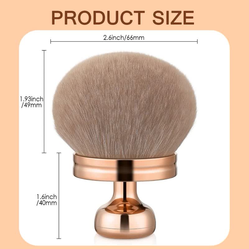 Frella Flawless Blend Brush Smooth Blend, Soft Touch, Wide Head