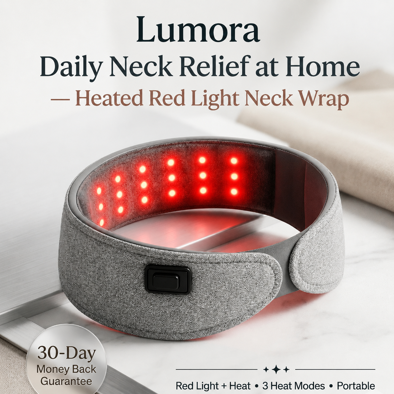 Victoria Neck Relief Wrap