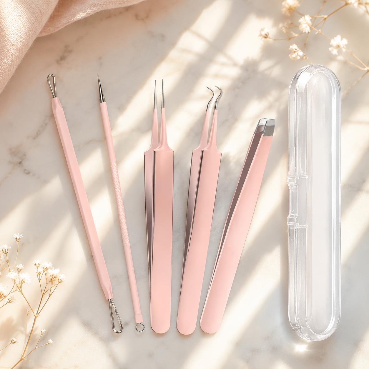 Eliera Precision Beauty Tool Set Smooth, Refine, Stainless