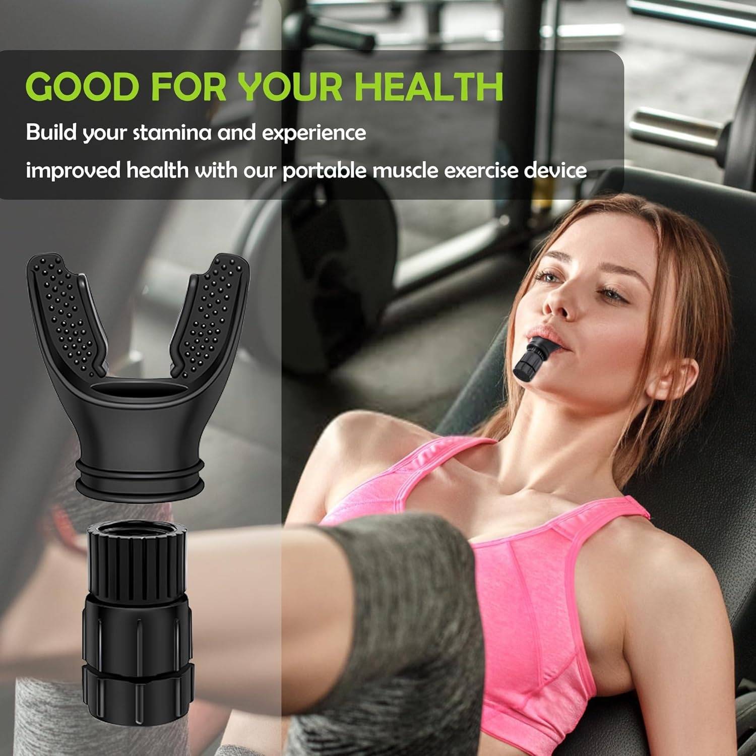 Shaina Breathing Trainer Improves Lung Capacity Boosts