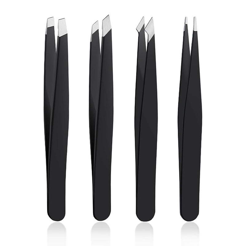 Gerbette Fine Tip Tweezers Precise, Smooth, Stainless