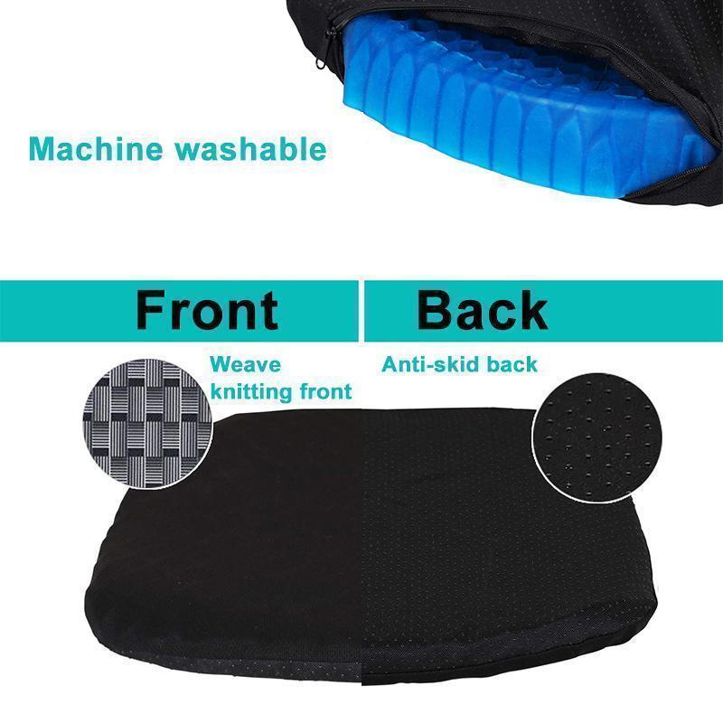 Karylle Jelly Seat Cushion Cool Comfort, Pressure Relief, Honeycomb