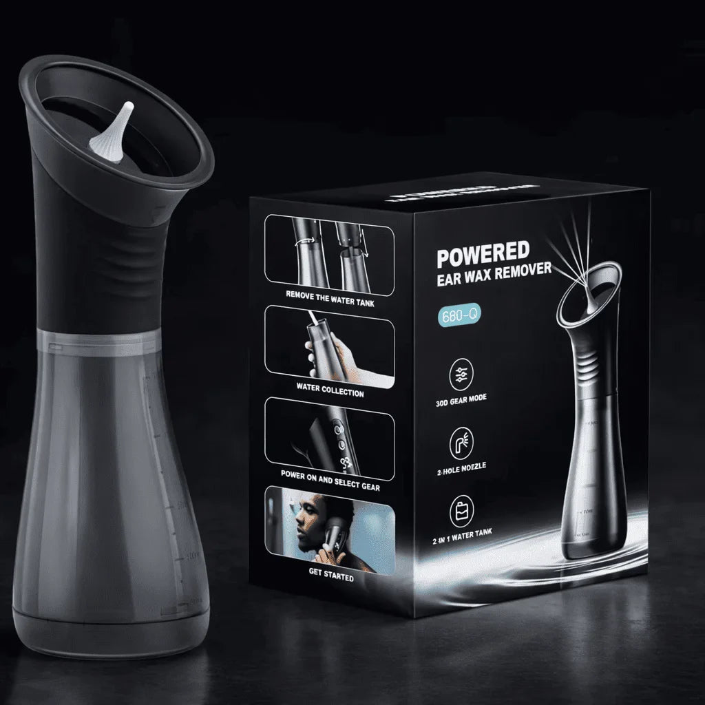 Kendall Ear Cleaner Gentle Rinse Clear Comfort Rechargeable