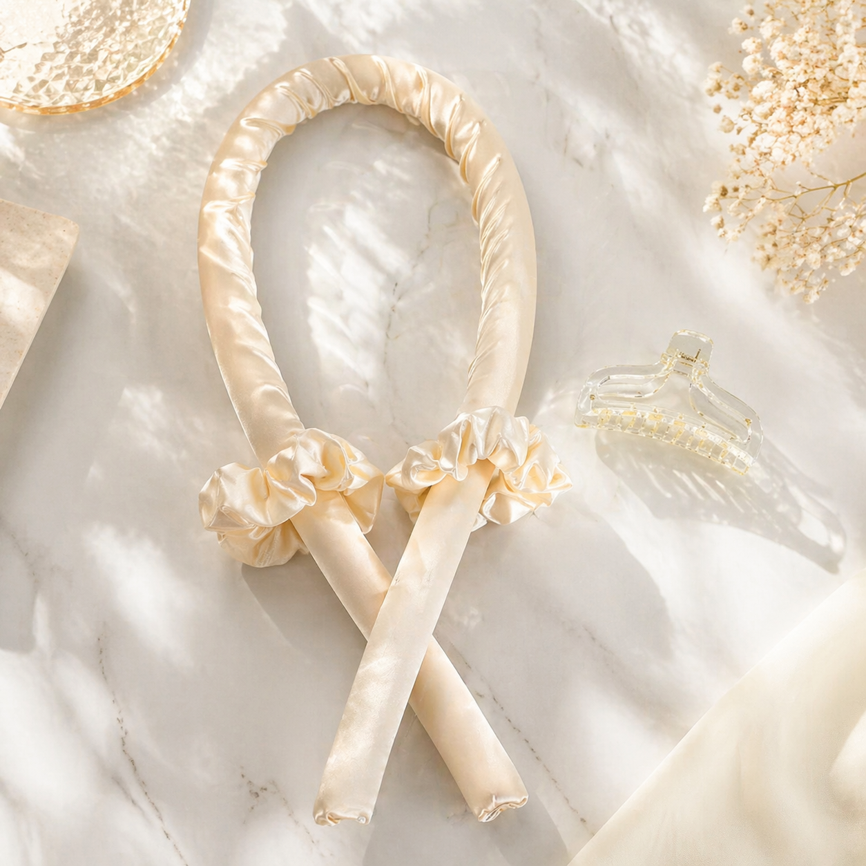 Lovely Heatless Curl Ribbon Soft Waves, Less Damage, Overnight