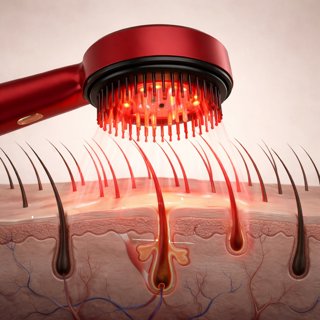 Red Light Massage Comb