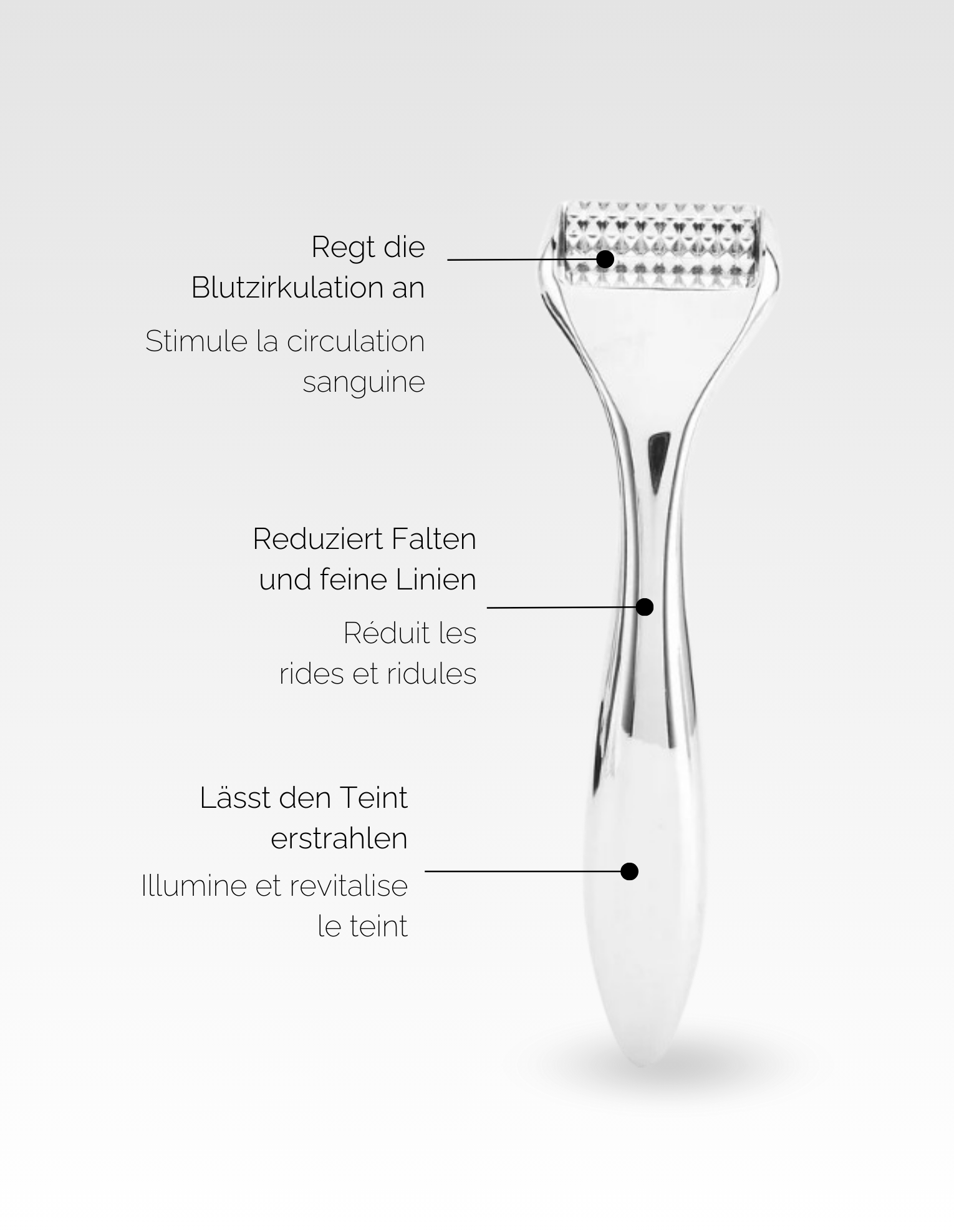 Elyse Facial Glow Roller Depuffing Smoothing Cooling