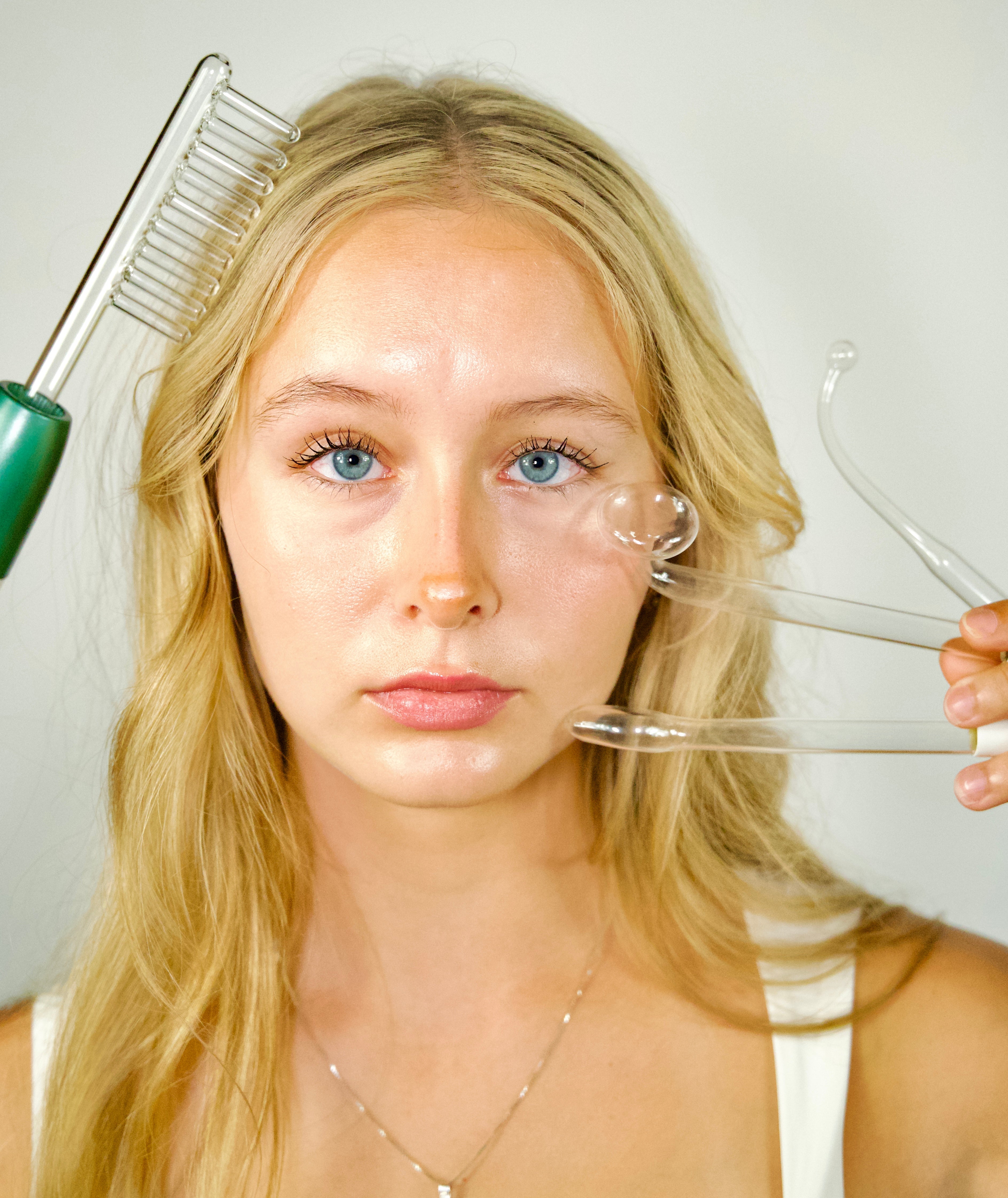 Agatha High Frequency Wand Clearer Skin Glow 6 Tips