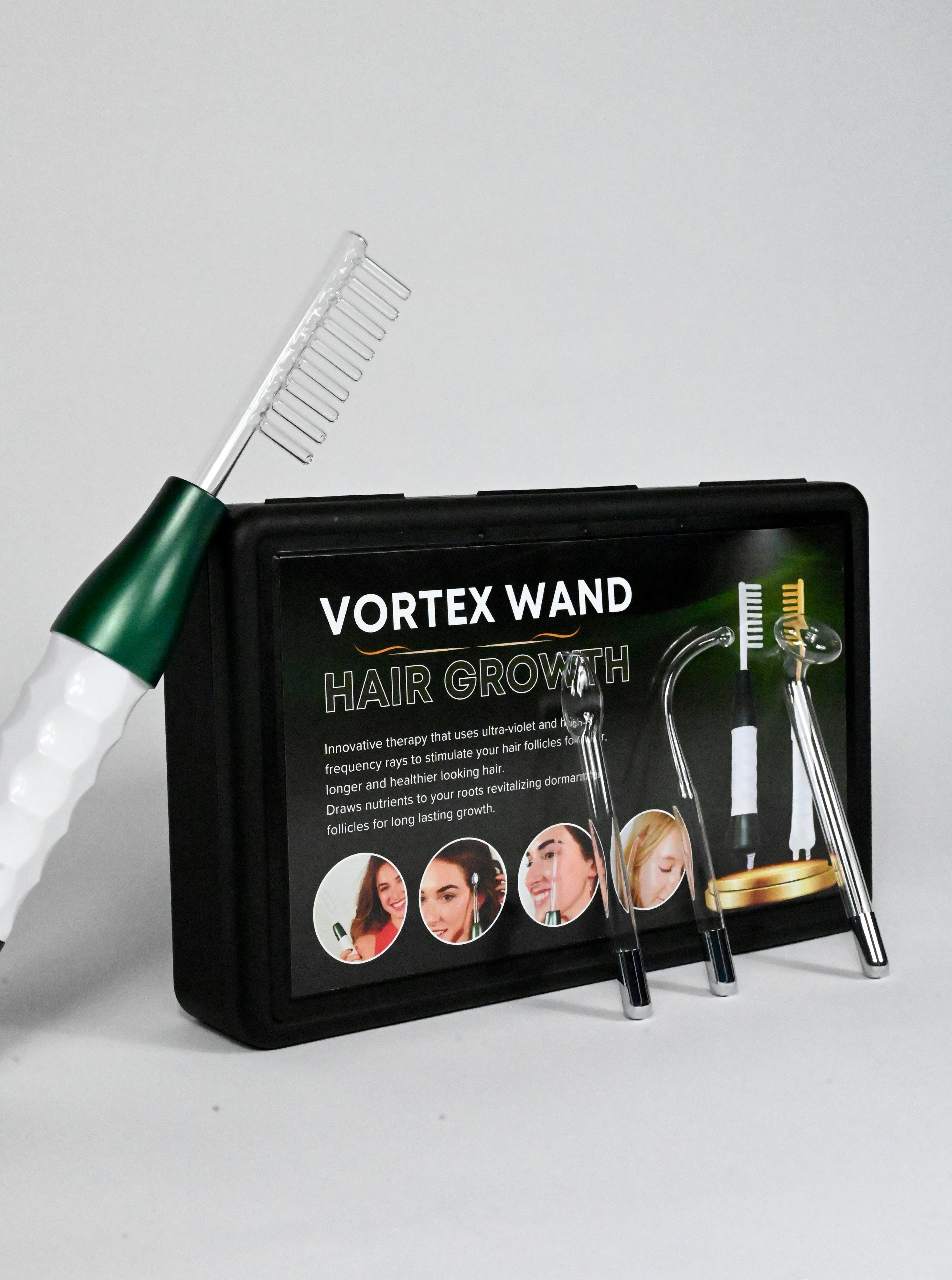 Agatha High Frequency Wand Clearer Skin Glow 6 Tips