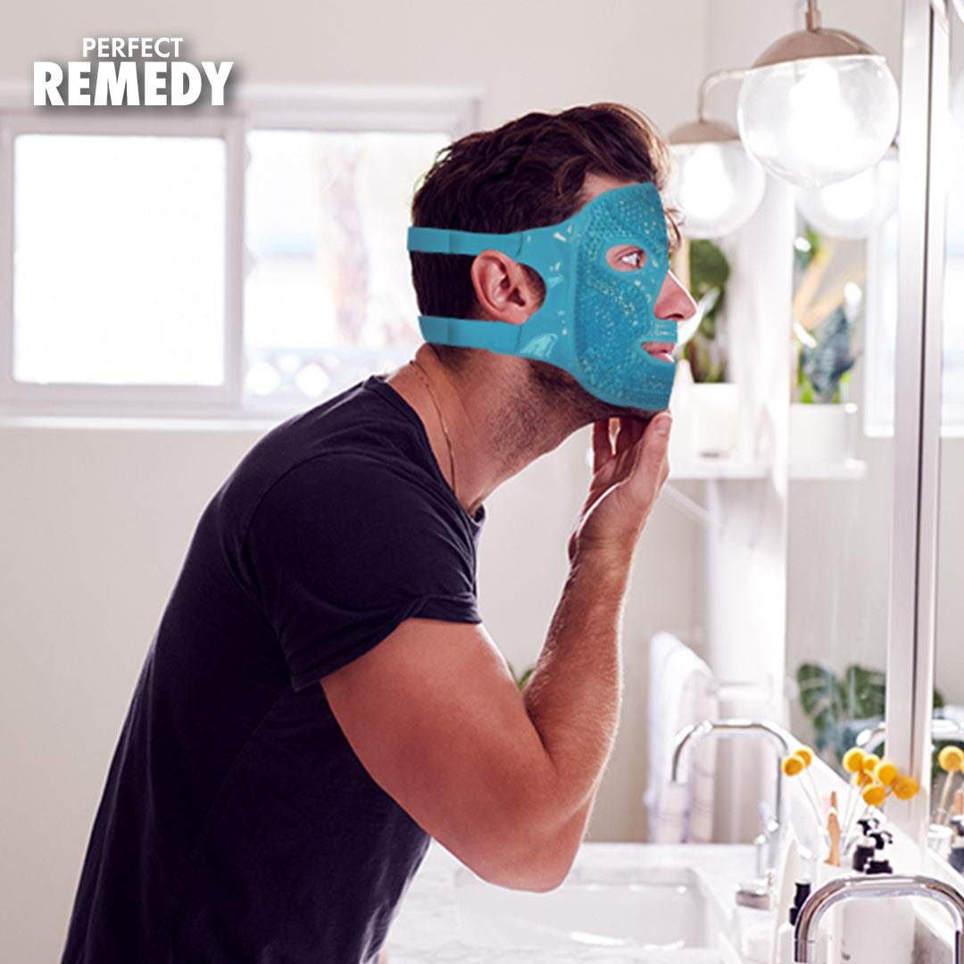 Jannet Gel Bead Face Mask Cooling, Depuffing, Reusable