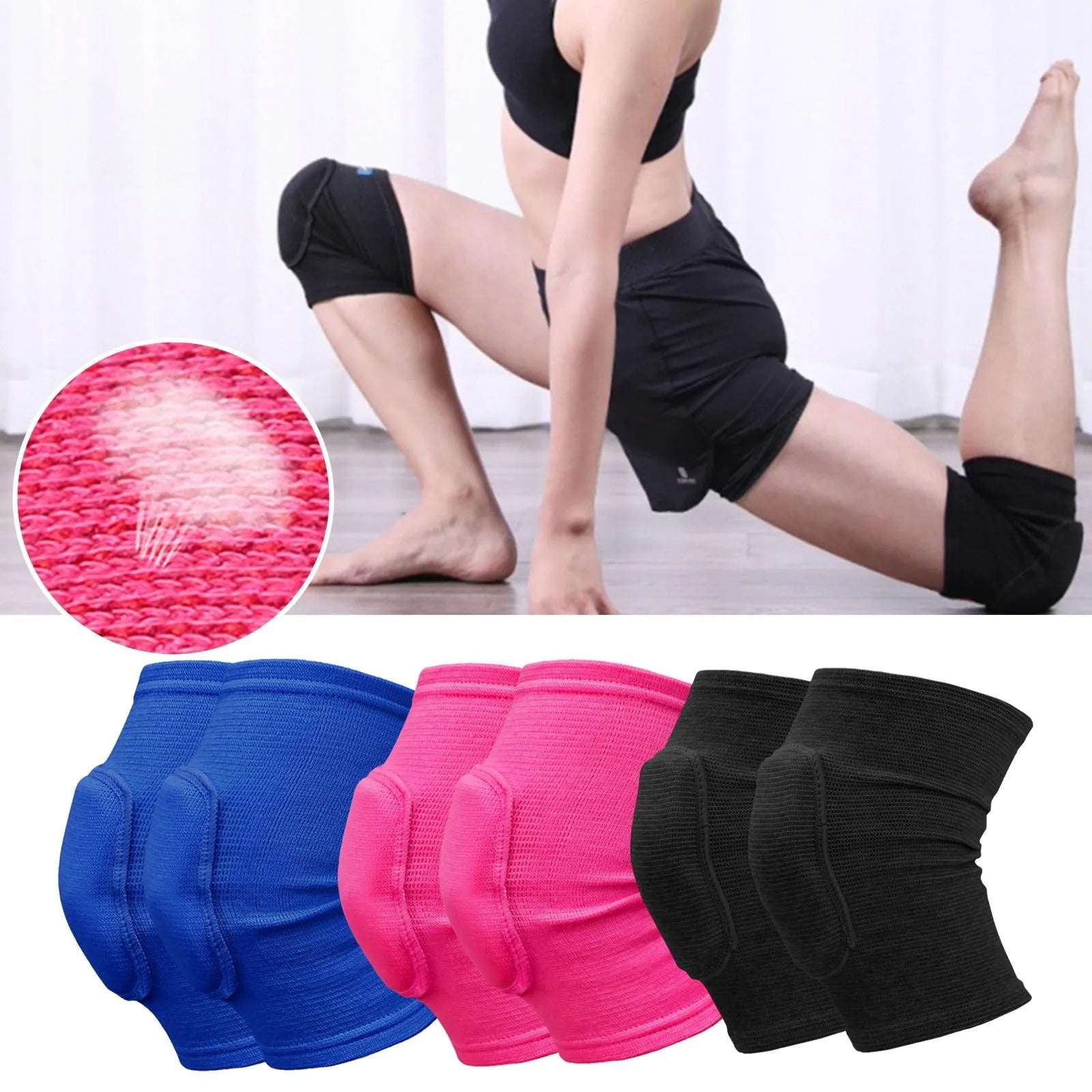 Kharel Knee Pads Cushion Support, Pain Relief, EVA Foam