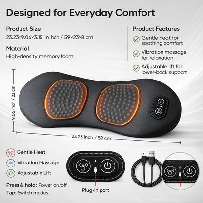 Lumora Back Relief Pillow