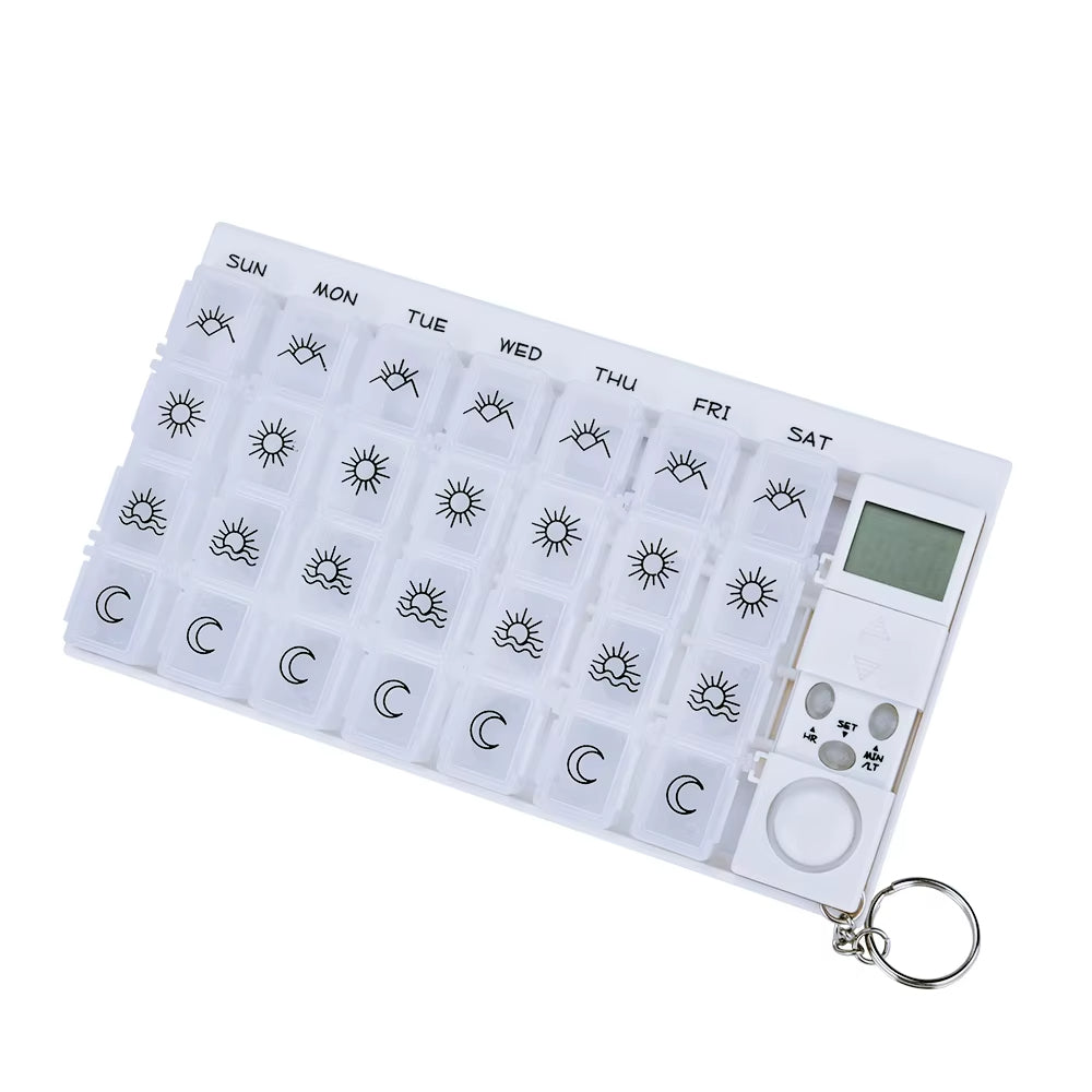 Kristal Pill Organizer Daily Reminders, Calm Routine, Alarm