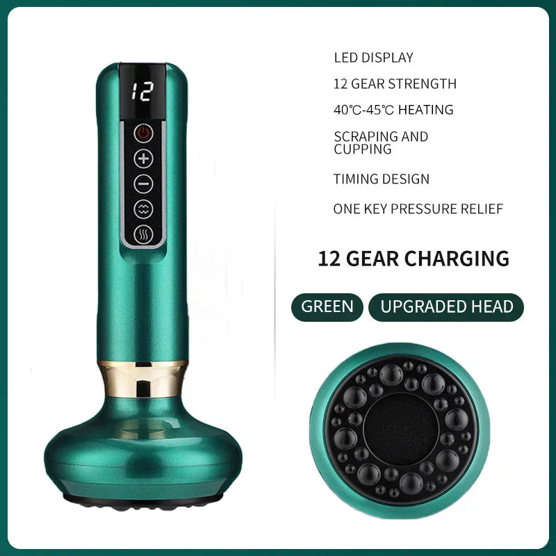 Alyanne Body Massager Smooth Skin, Warm Relief, 12 Modes