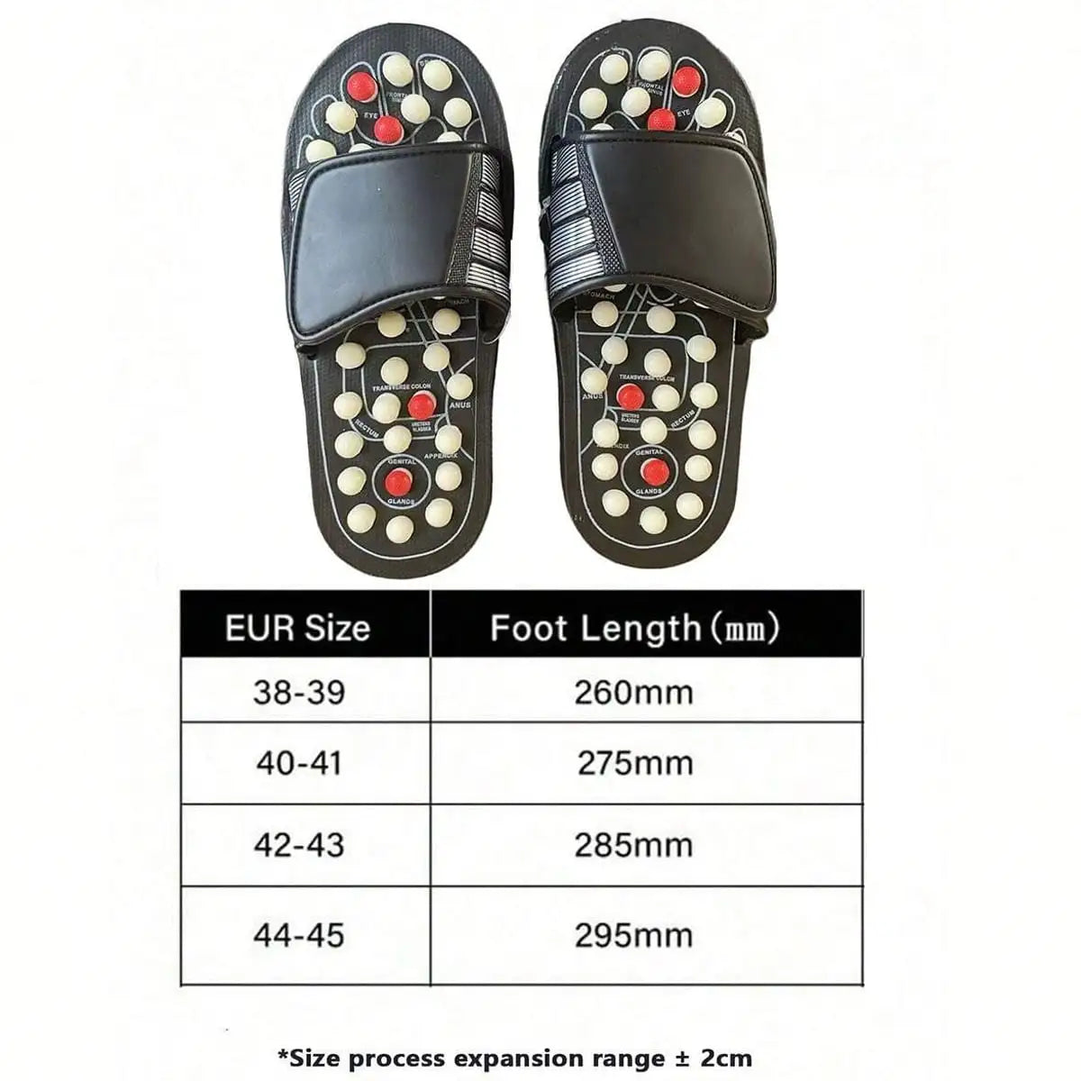 Thalia Acupoint Massage Slippers Foot Relief Rotating Comfort