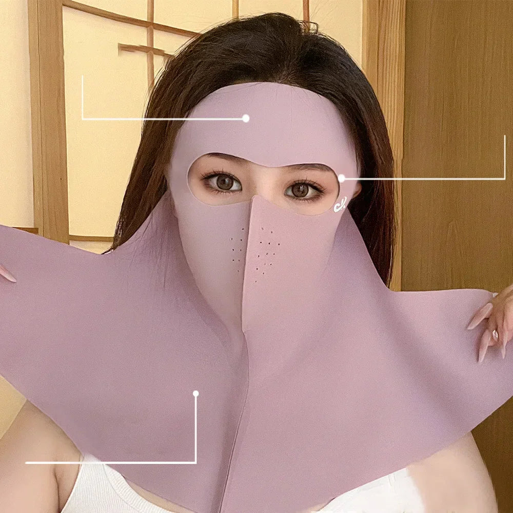 Kaydae UV Face Mask Cooling Coverage UPF50 Breathable Shield