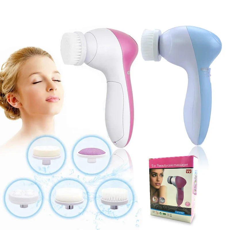 Carla Facial Cleansing Brush Deep Pore Cleanse 5 In 1