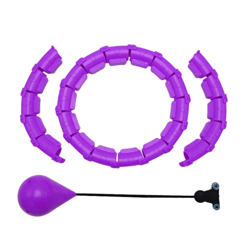 Raizel Weighted Fitness Hoop Tone Waist Core Massage