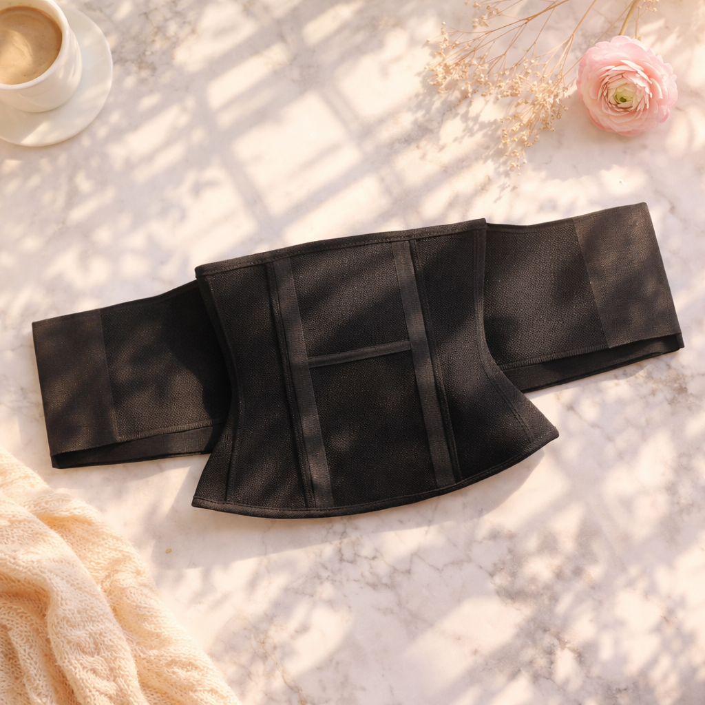 France Waist Trainer Belt Smoothing, Support, 3-Belt Fit